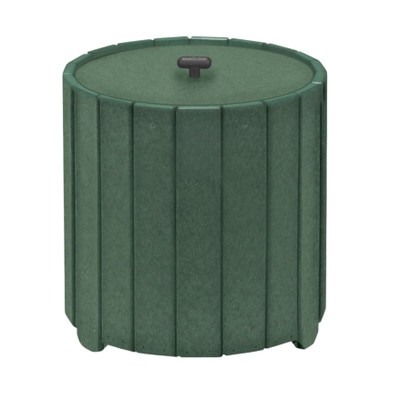 Round Divot Mix Containers Green 5g